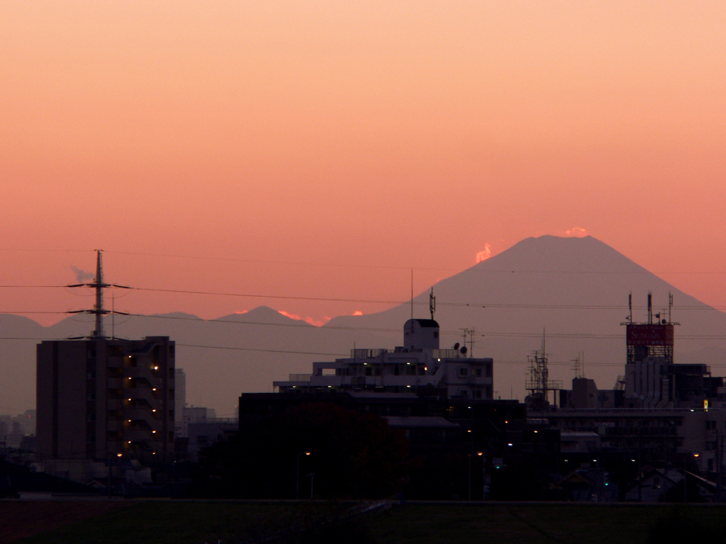 町の灯り