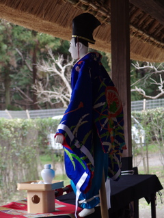 民家園　浄瑠璃人形