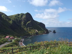 礼文　展望台より