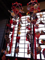 郷土民家園　つるし雛