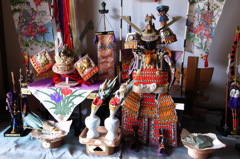 郷土民家園端午の節句　飾り