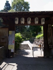 郷土民家園　門