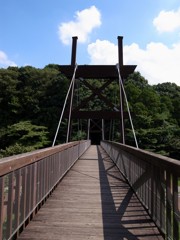 泉の森　吊り橋