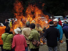 泉の森どんど焼き