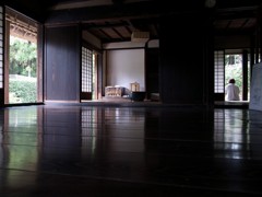 郷土民家園　室内