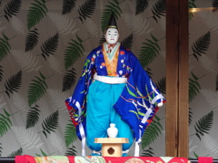 民家園　浄瑠璃人形