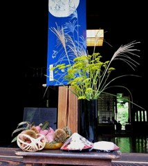 郷土民家園　お月見