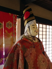 民家園　浄瑠璃　人形