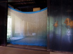 郷土民家園　蚊帳