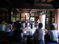 郷土民家園　オカリナ演奏