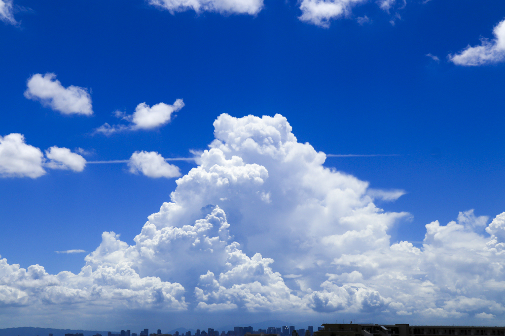 真白き雲...1