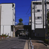 町の青空...2