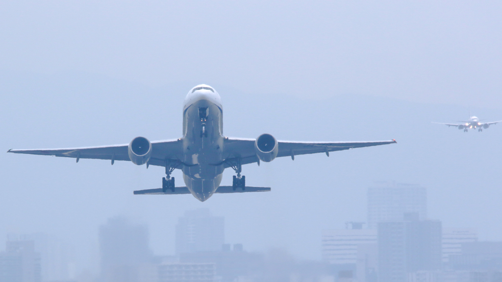 離陸機と着陸機