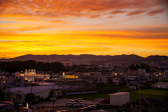 夕焼け…1
