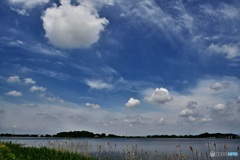 空と雲と沼