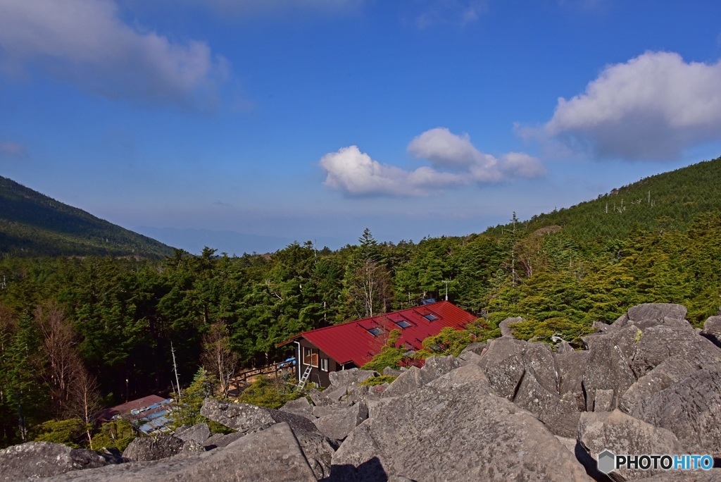 高見石小屋