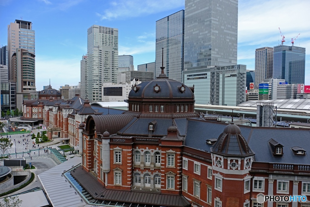 東京駅俯瞰
