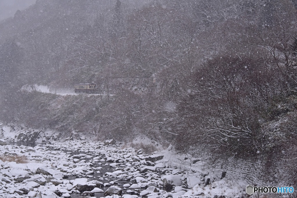 雪中進行