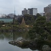 清澄庭園と東京スカイツリー