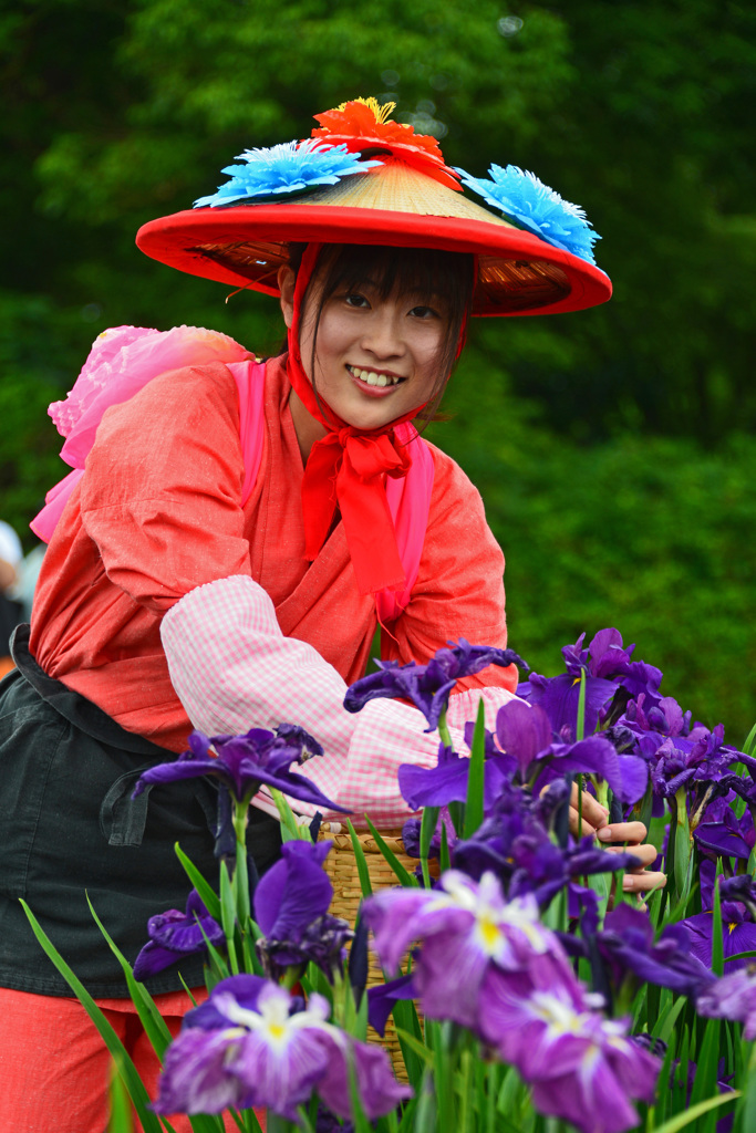 目線ください