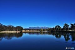 五料沼と赤城山
