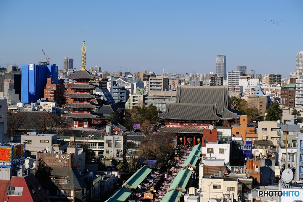 仲見世と浅草寺