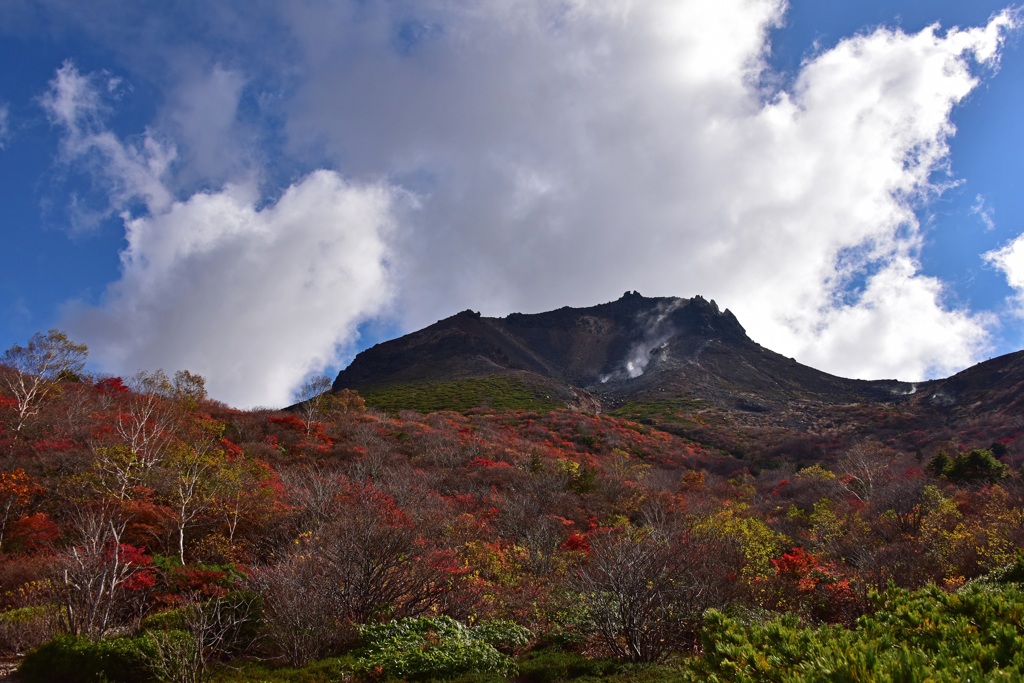 晩秋の那須岳