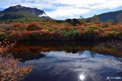 ひょうたん池の紅葉