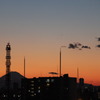 2010年最後の夕焼け