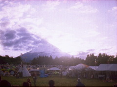 富士山の影