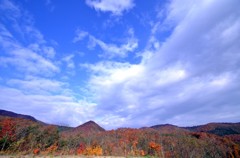 泉ヶ岳からの紅葉4