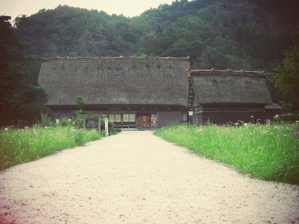 旅、白川郷。
