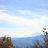 奥多摩からの薄富士