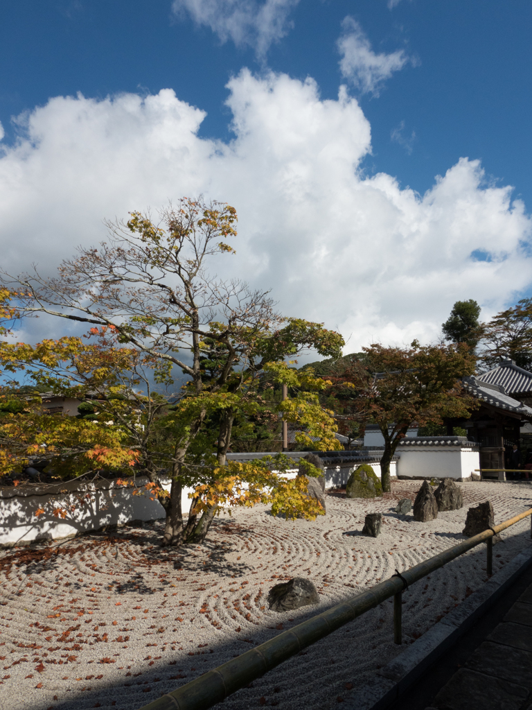 光明禅寺の枯山水