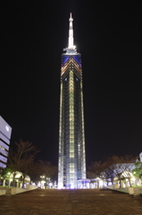 福岡タワー夜の風景