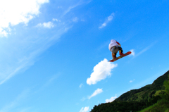 「In the sky」