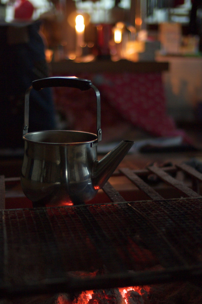Fire, Kettle and Candles