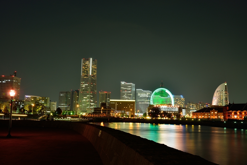 横浜夜景散歩　真夏の夜