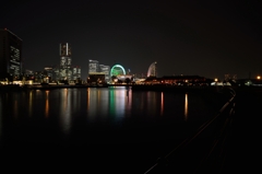 横浜夜景散歩　真夏の夜