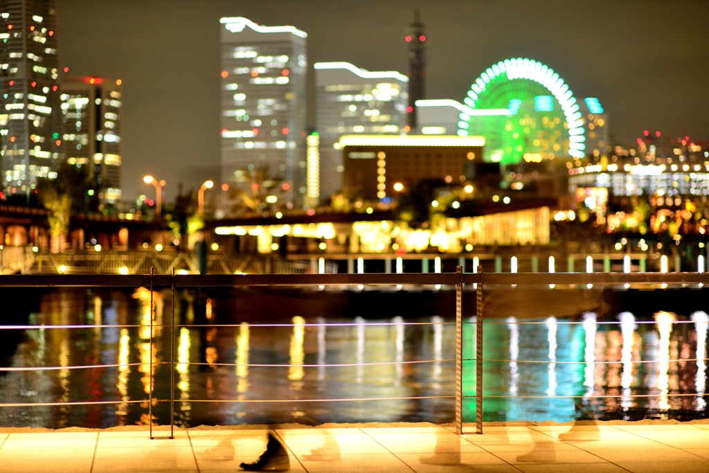 足、足、足、足... (横浜夜景散歩)