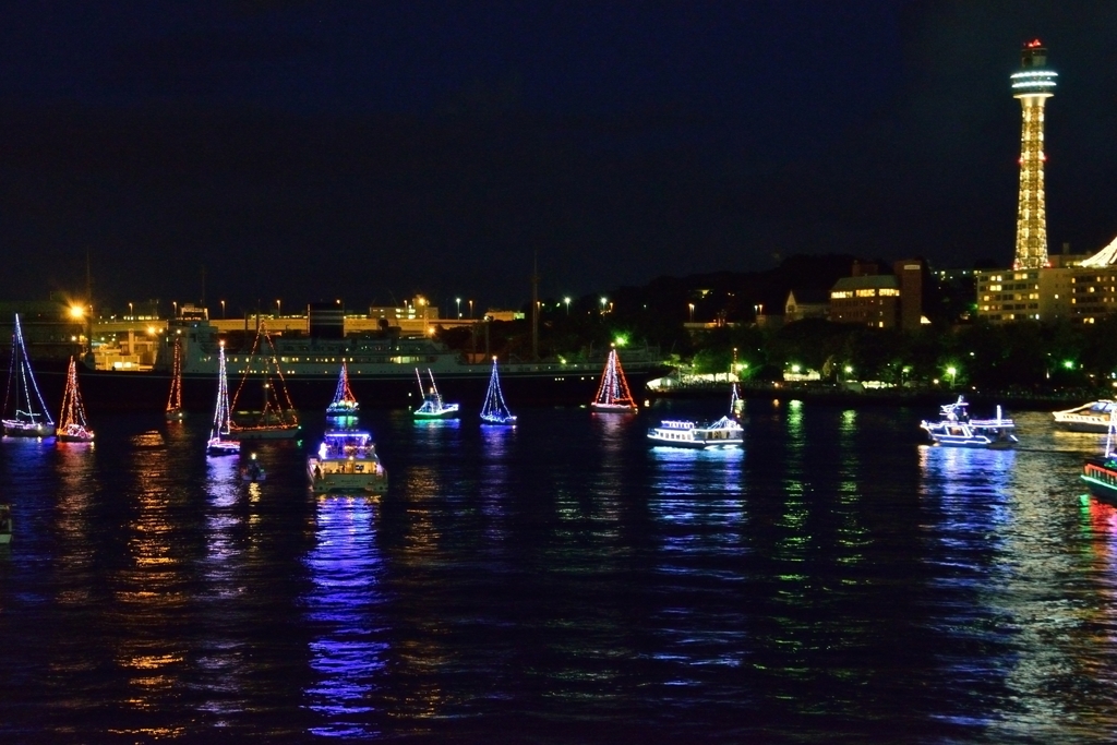横浜夜景散歩　ST2012　飾り船