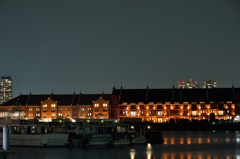 横浜夜景散歩　赤レンガ倉庫