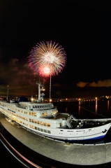 横浜夜景散歩　ST2012　花火2