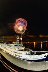 横浜夜景散歩　ST2012　花火