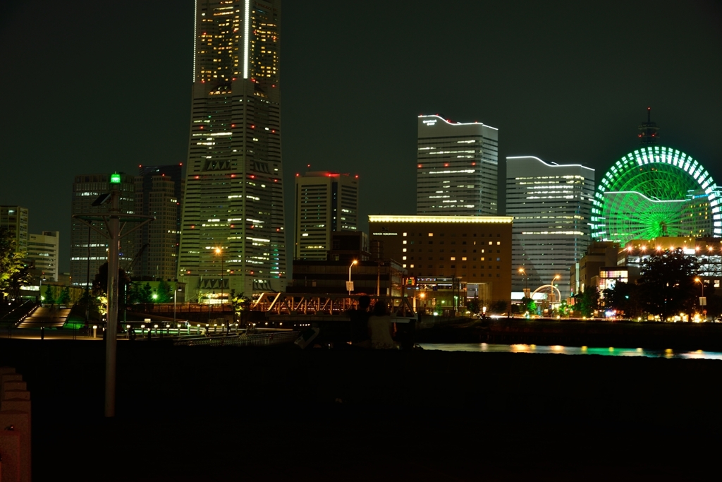 横浜夜景散歩　二人だけの景色