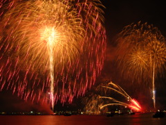ふゆの花火（江の島）