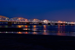 吉野川と橋