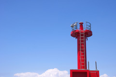 灯台と青空