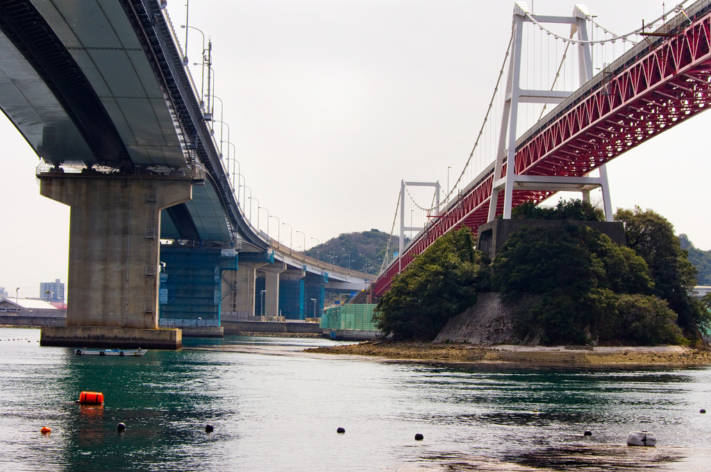 新旧の橋