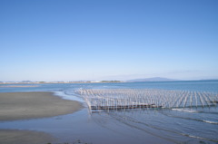 吉野川河口の風景